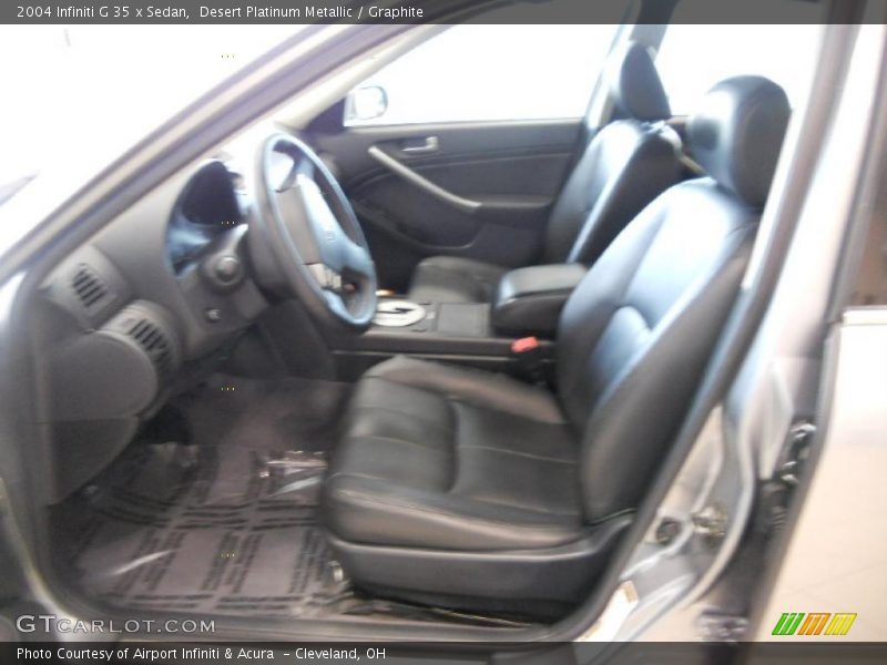 Desert Platinum Metallic / Graphite 2004 Infiniti G 35 x Sedan