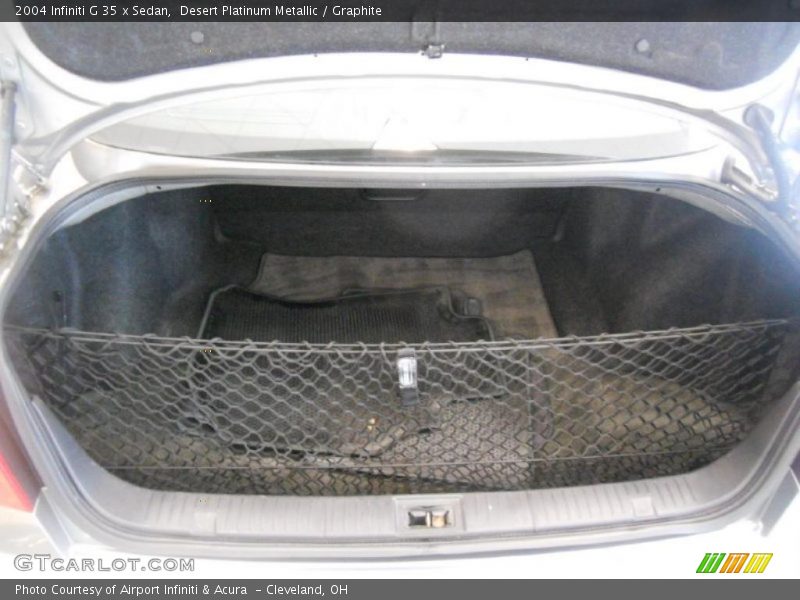 Desert Platinum Metallic / Graphite 2004 Infiniti G 35 x Sedan