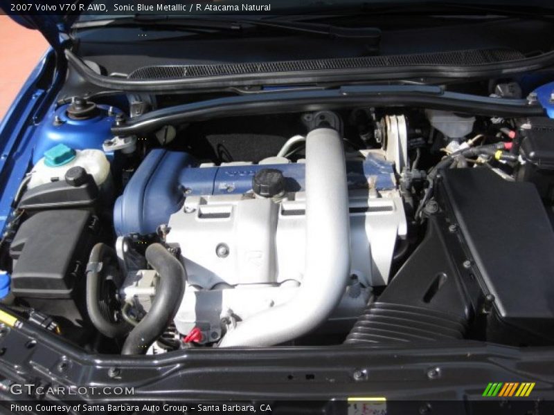  2007 V70 R AWD Engine - 2.5 Liter R Turbocharged DOHC 20-Valve VVT 5 Cylinder