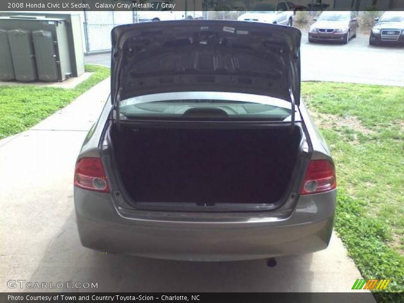 Galaxy Gray Metallic / Gray 2008 Honda Civic LX Sedan