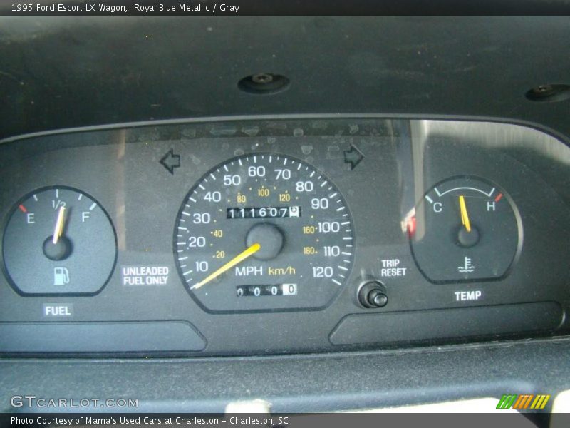  1995 Escort LX Wagon LX Wagon Gauges