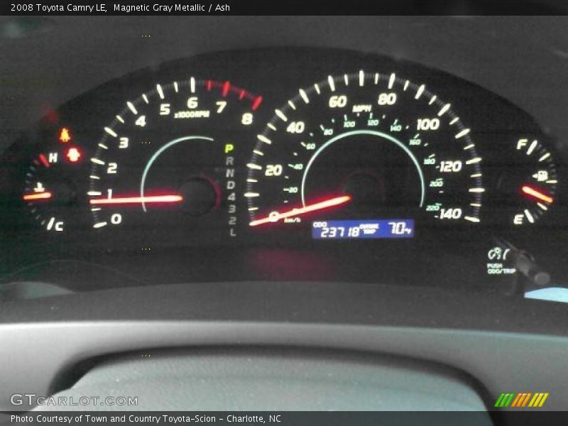Magnetic Gray Metallic / Ash 2008 Toyota Camry LE