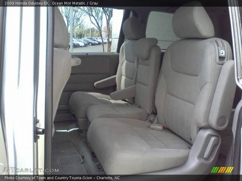 Ocean Mist Metallic / Gray 2009 Honda Odyssey EX