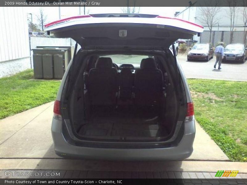Ocean Mist Metallic / Gray 2009 Honda Odyssey EX
