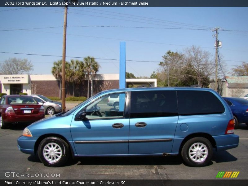  2002 Windstar LX Light Sapphire Blue Metallic