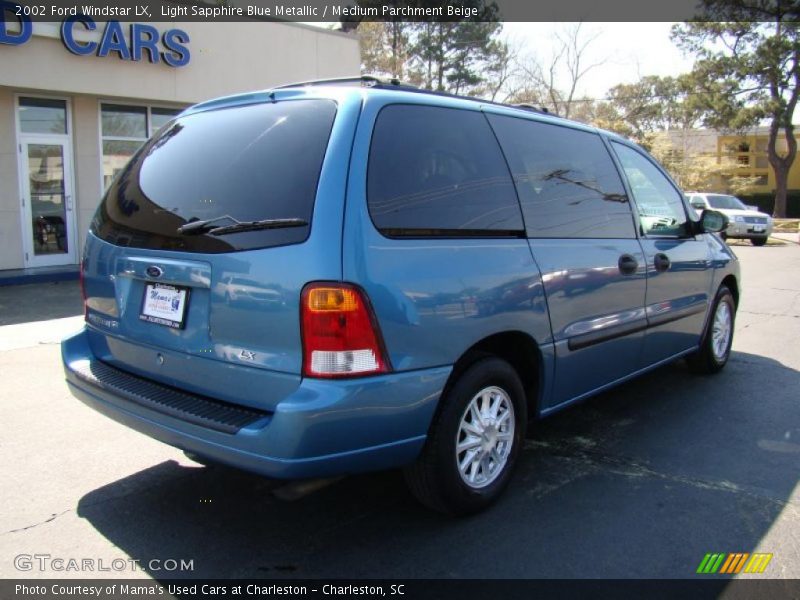 Light Sapphire Blue Metallic / Medium Parchment Beige 2002 Ford Windstar LX