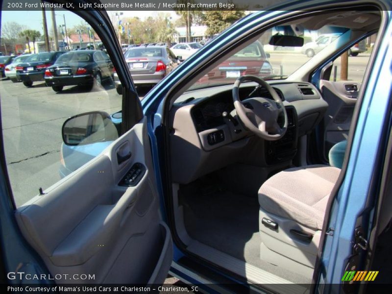 Light Sapphire Blue Metallic / Medium Parchment Beige 2002 Ford Windstar LX