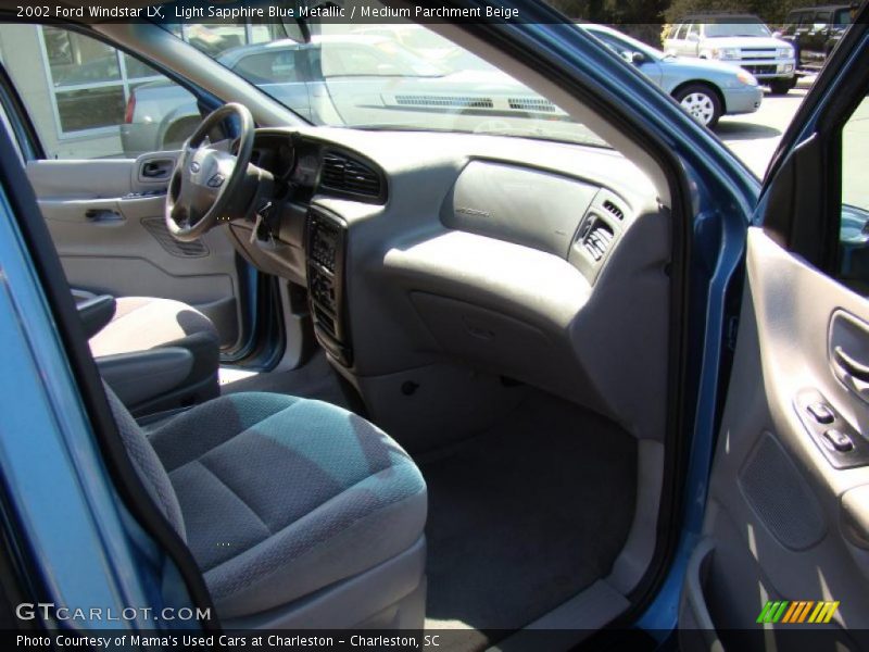 Light Sapphire Blue Metallic / Medium Parchment Beige 2002 Ford Windstar LX