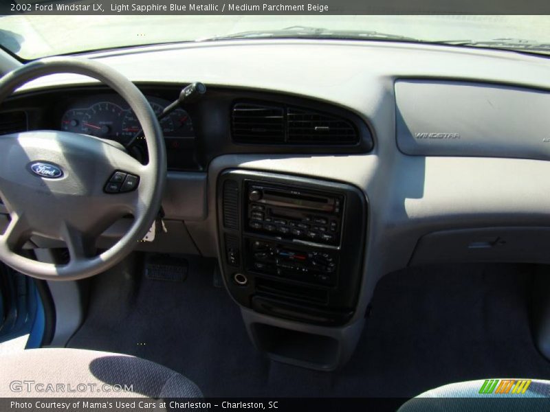Light Sapphire Blue Metallic / Medium Parchment Beige 2002 Ford Windstar LX
