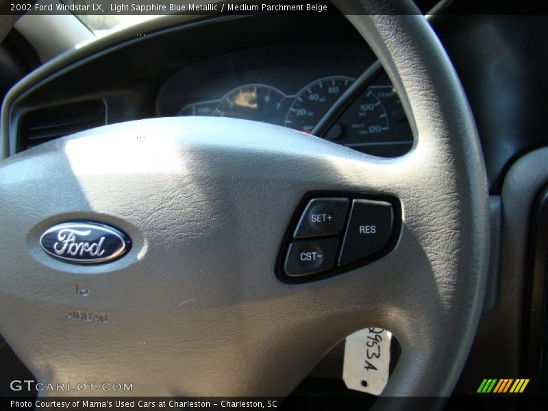 Light Sapphire Blue Metallic / Medium Parchment Beige 2002 Ford Windstar LX