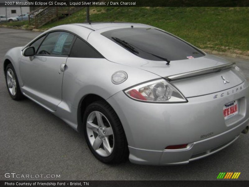 Liquid Silver Metallic / Dark Charcoal 2007 Mitsubishi Eclipse GS Coupe