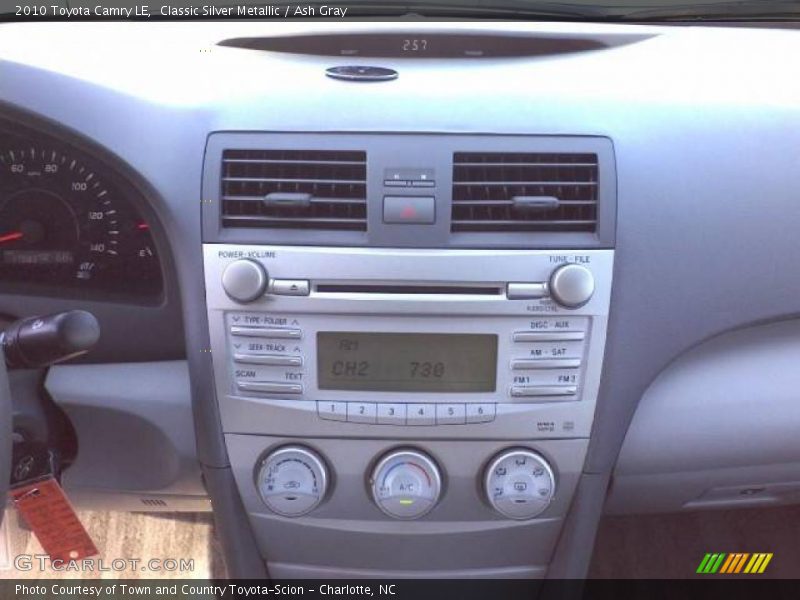 Classic Silver Metallic / Ash Gray 2010 Toyota Camry LE