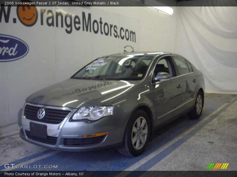 United Grey Metallic / Black 2006 Volkswagen Passat 2.0T Sedan