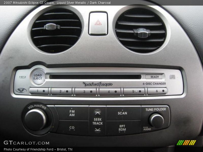 Liquid Silver Metallic / Dark Charcoal 2007 Mitsubishi Eclipse GS Coupe