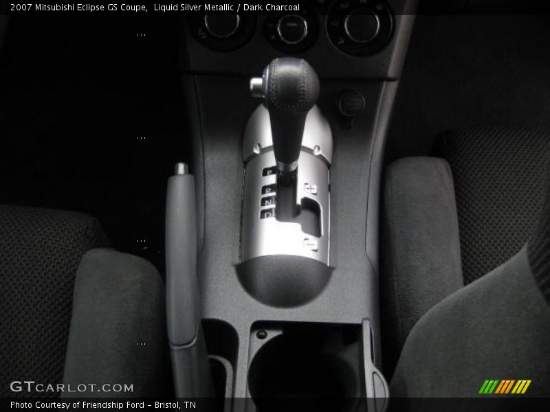 Liquid Silver Metallic / Dark Charcoal 2007 Mitsubishi Eclipse GS Coupe