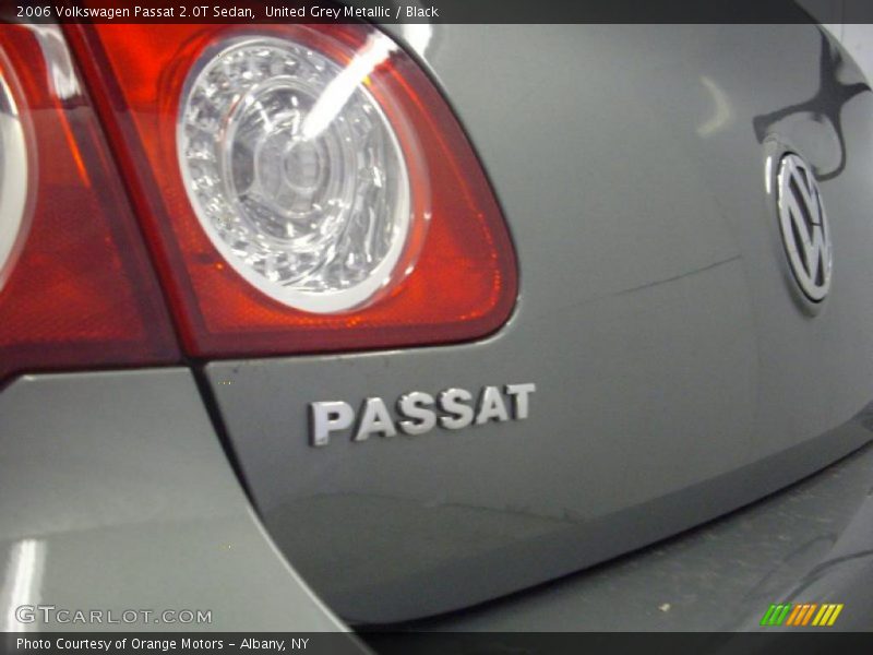 United Grey Metallic / Black 2006 Volkswagen Passat 2.0T Sedan
