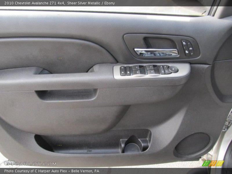 Sheer Silver Metallic / Ebony 2010 Chevrolet Avalanche Z71 4x4