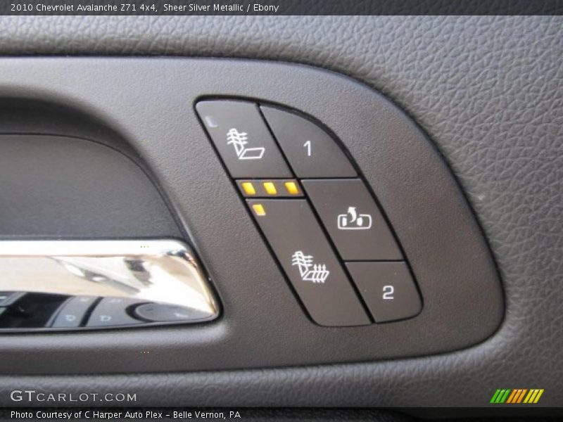 Sheer Silver Metallic / Ebony 2010 Chevrolet Avalanche Z71 4x4