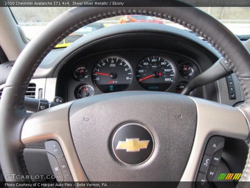 Sheer Silver Metallic / Ebony 2010 Chevrolet Avalanche Z71 4x4