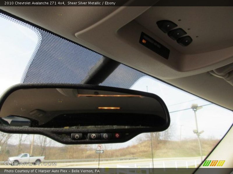 Sheer Silver Metallic / Ebony 2010 Chevrolet Avalanche Z71 4x4