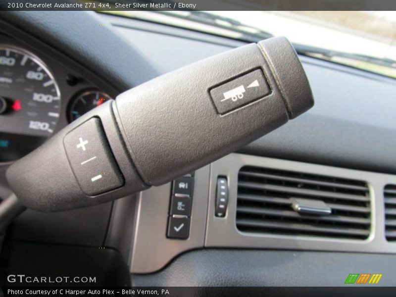 Sheer Silver Metallic / Ebony 2010 Chevrolet Avalanche Z71 4x4