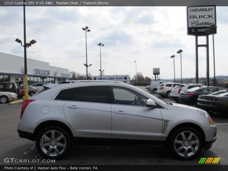 Radiant Silver / Titanium/Ebony 2010 Cadillac SRX 4 V6 AWD