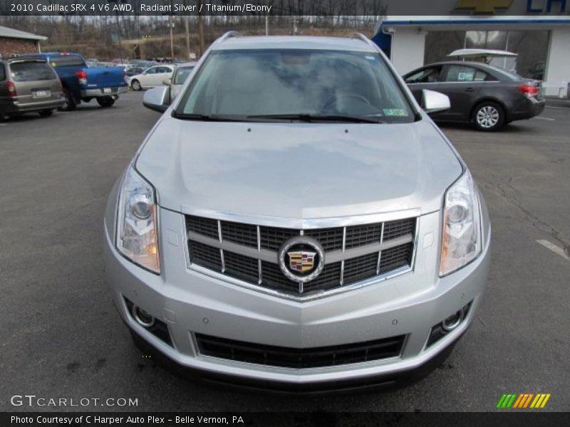 Radiant Silver / Titanium/Ebony 2010 Cadillac SRX 4 V6 AWD