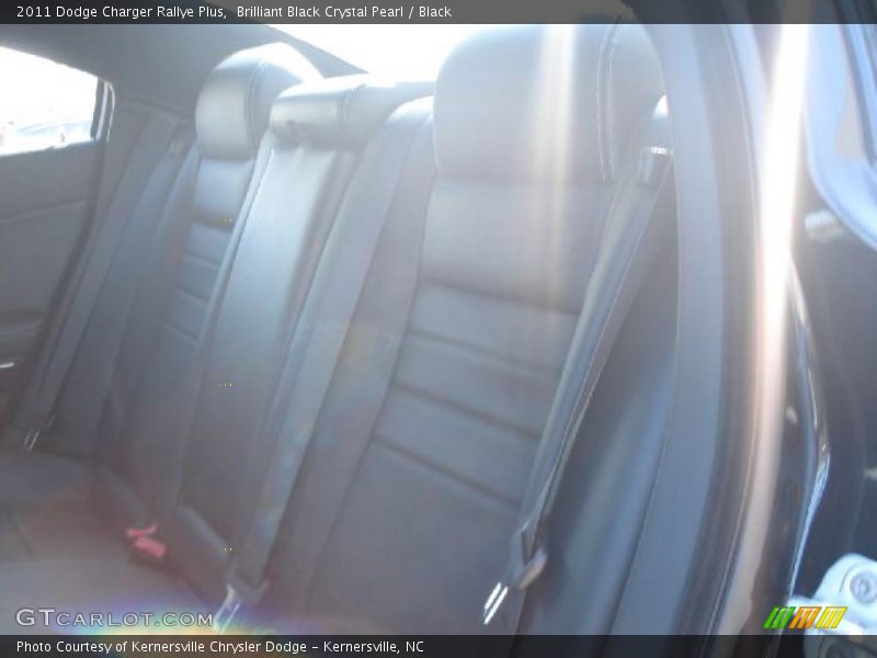 Brilliant Black Crystal Pearl / Black 2011 Dodge Charger Rallye Plus