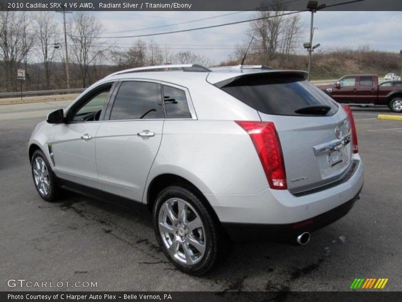 Radiant Silver / Titanium/Ebony 2010 Cadillac SRX 4 V6 AWD