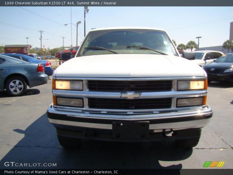 Summit White / Neutral 1999 Chevrolet Suburban K1500 LT 4x4