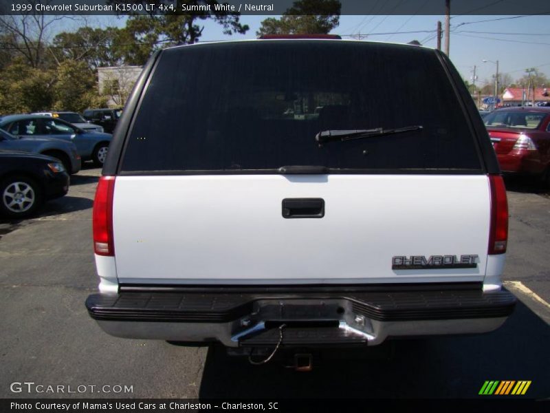 Summit White / Neutral 1999 Chevrolet Suburban K1500 LT 4x4