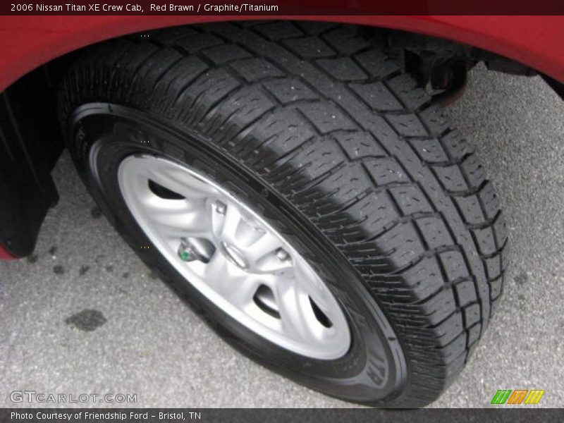 Red Brawn / Graphite/Titanium 2006 Nissan Titan XE Crew Cab