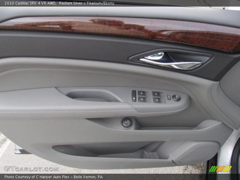 Radiant Silver / Titanium/Ebony 2010 Cadillac SRX 4 V6 AWD