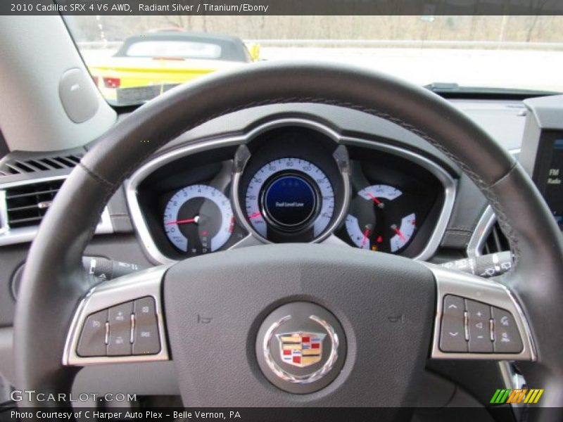 Radiant Silver / Titanium/Ebony 2010 Cadillac SRX 4 V6 AWD