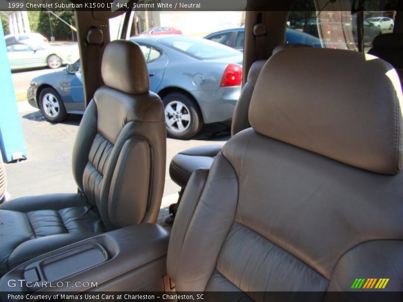 Summit White / Neutral 1999 Chevrolet Suburban K1500 LT 4x4