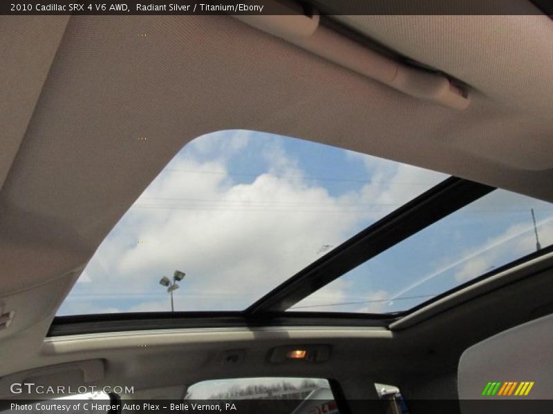 Radiant Silver / Titanium/Ebony 2010 Cadillac SRX 4 V6 AWD