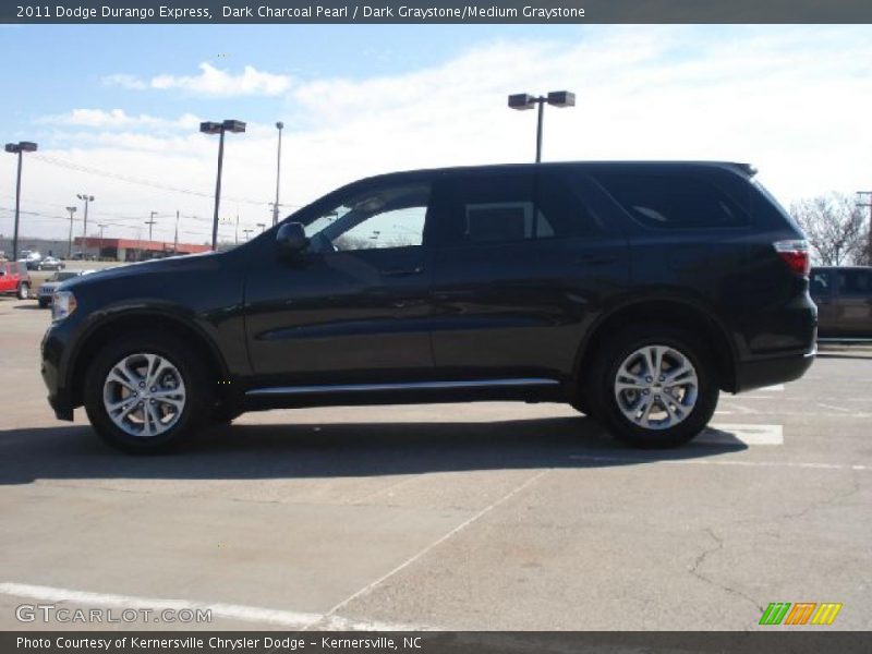 Dark Charcoal Pearl / Dark Graystone/Medium Graystone 2011 Dodge Durango Express
