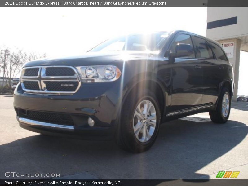 Dark Charcoal Pearl / Dark Graystone/Medium Graystone 2011 Dodge Durango Express