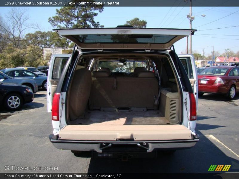 Summit White / Neutral 1999 Chevrolet Suburban K1500 LT 4x4