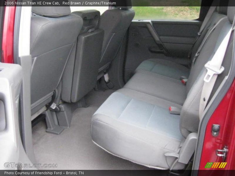 Red Brawn / Graphite/Titanium 2006 Nissan Titan XE Crew Cab