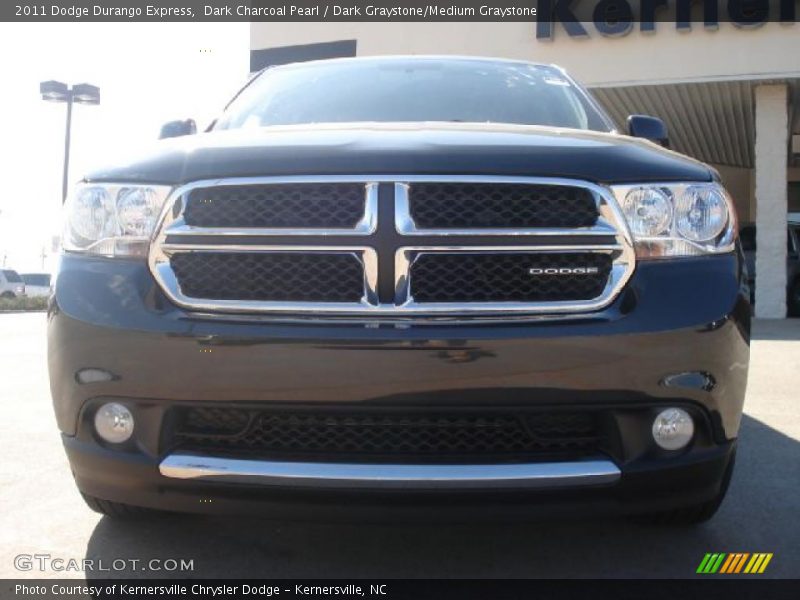 Dark Charcoal Pearl / Dark Graystone/Medium Graystone 2011 Dodge Durango Express