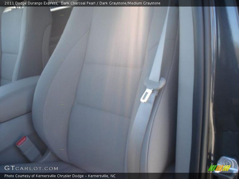 Dark Charcoal Pearl / Dark Graystone/Medium Graystone 2011 Dodge Durango Express
