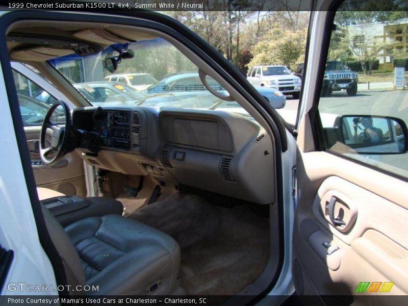 Summit White / Neutral 1999 Chevrolet Suburban K1500 LT 4x4