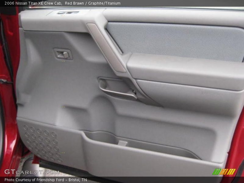 Red Brawn / Graphite/Titanium 2006 Nissan Titan XE Crew Cab