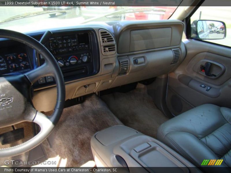 Summit White / Neutral 1999 Chevrolet Suburban K1500 LT 4x4