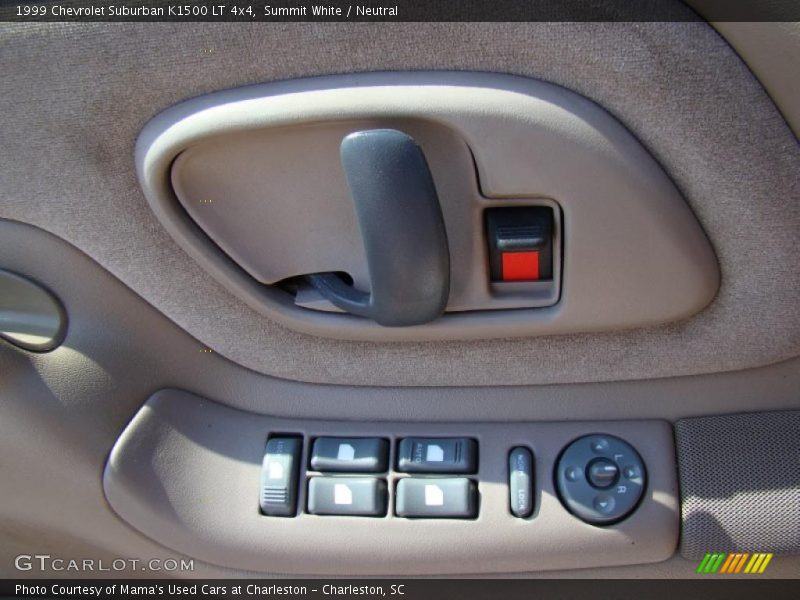 Controls of 1999 Suburban K1500 LT 4x4