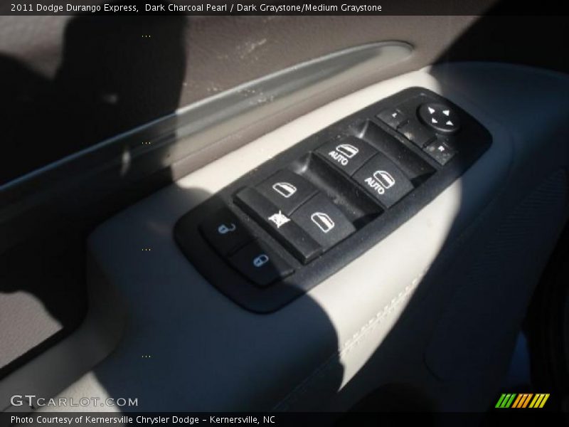 Dark Charcoal Pearl / Dark Graystone/Medium Graystone 2011 Dodge Durango Express