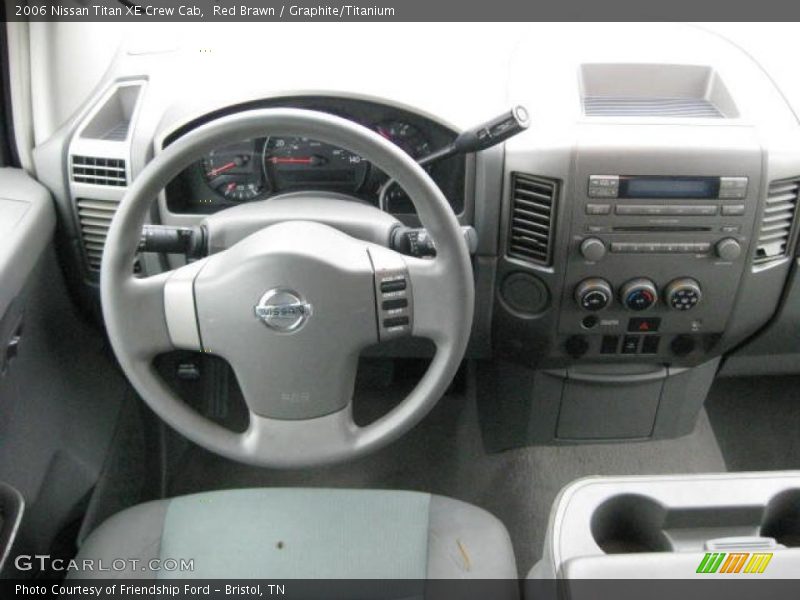 Red Brawn / Graphite/Titanium 2006 Nissan Titan XE Crew Cab