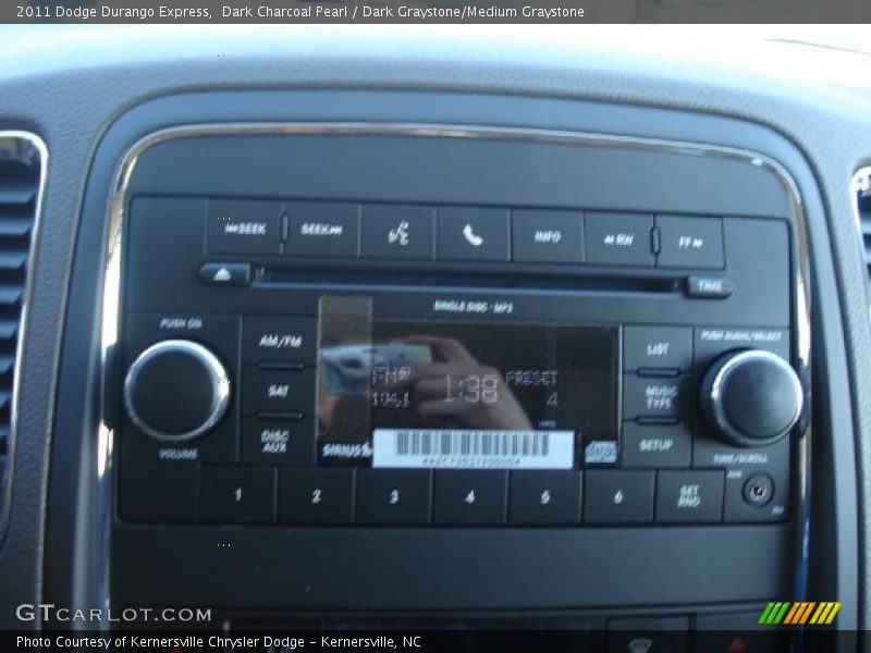 Controls of 2011 Durango Express