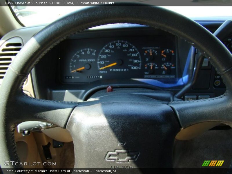 Summit White / Neutral 1999 Chevrolet Suburban K1500 LT 4x4